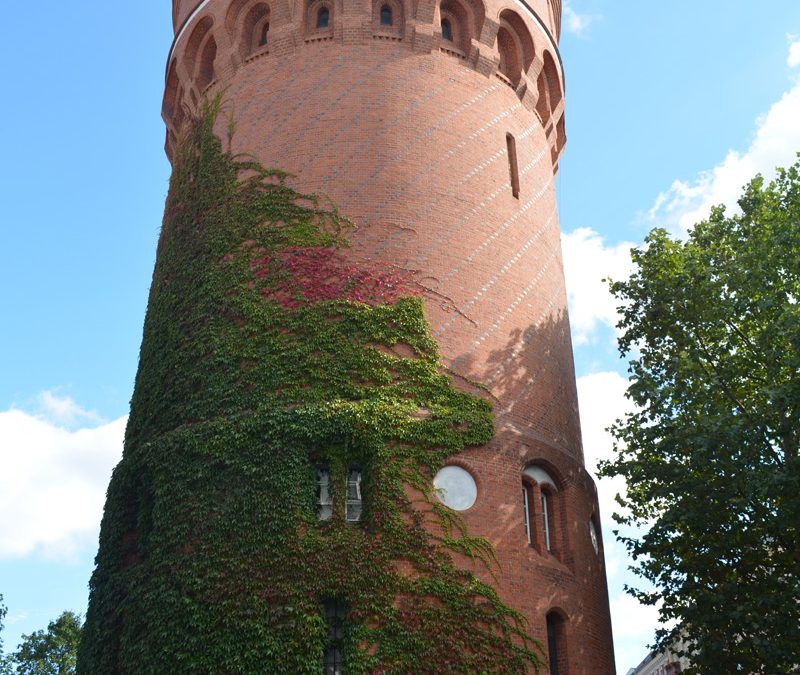 Torre de caixa d’água Tempelhofer Berg, no bairro de Kreutzberg